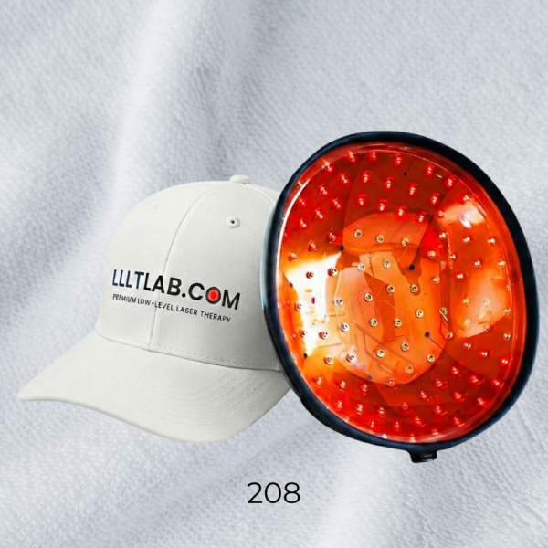 128 - 1 208diódás LLLT lézeres hajnövesztő sapka
