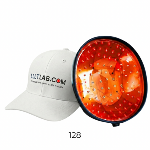 128 128 diódás LLLT lézeres hajnövesztő sapka